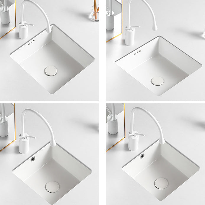 Modern Single Bowl Kitchen Sink Quartz Kitchen Sink with Round Shape