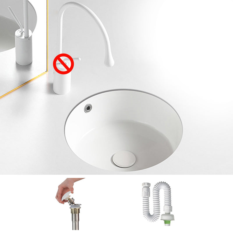 Modern Single Bowl Kitchen Sink Quartz Kitchen Sink with Round Shape