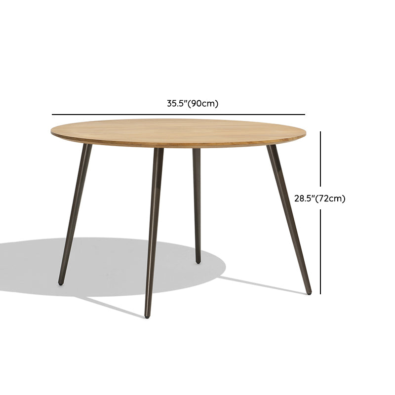 Boho Round Dining Table Set 1/3/4/5 Pieces Patio Dining Table Set