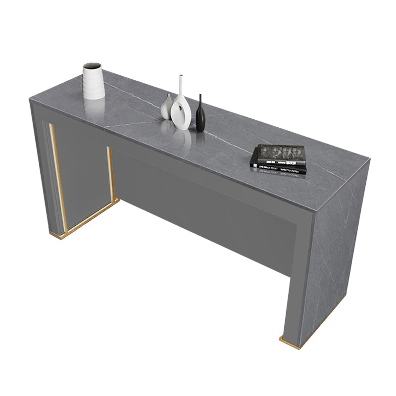 Modern Style Rectangle Bar Table 1/2/3 Pieces Stone Bar Table Set for Home Use