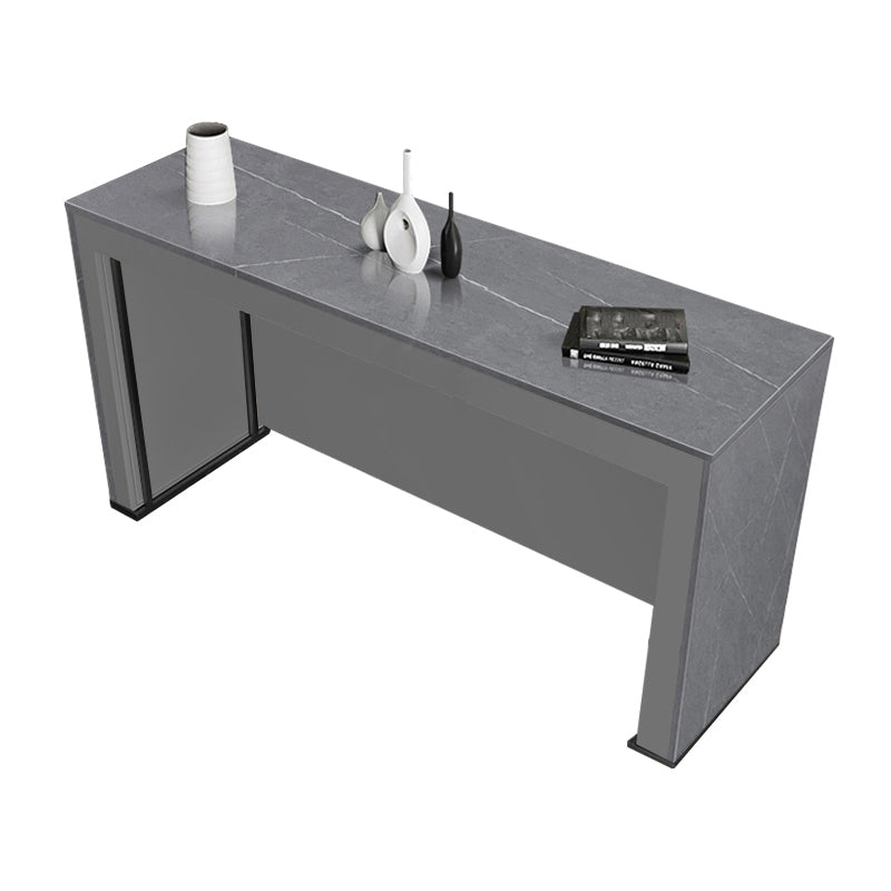 Modern Style Rectangle Bar Table 1/2/3 Pieces Stone Bar Table Set for Home Use