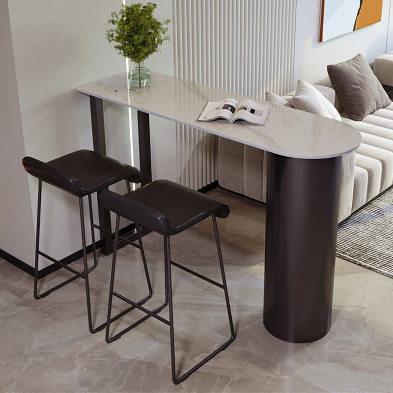 Modern Stone Counter Table 1/2/3 Pieces Bar Table Set for Living Room