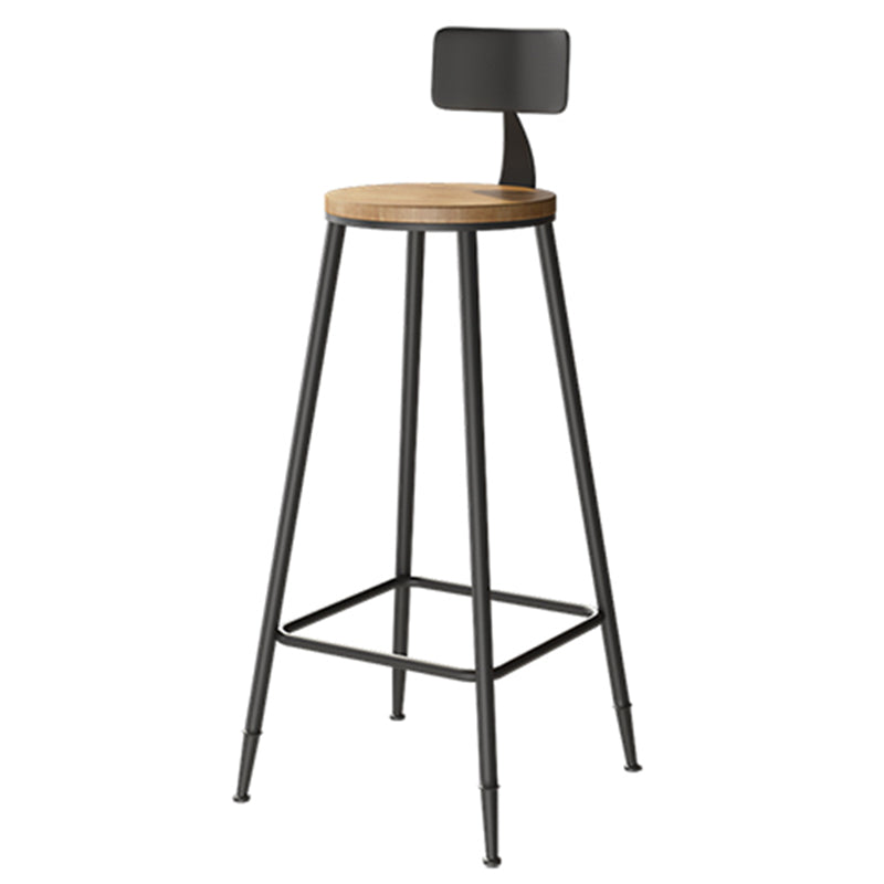 Contemporary Counter Bar Stool Low Back Counter Height Stools