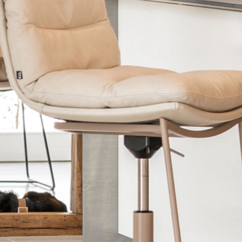 Industrial Adjustable Bar Stool Metal Counter Bar Stool for Home