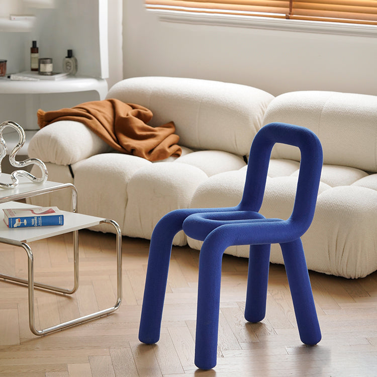 Modern Style Side Chair Open Back Indoor Dining Chair for Home