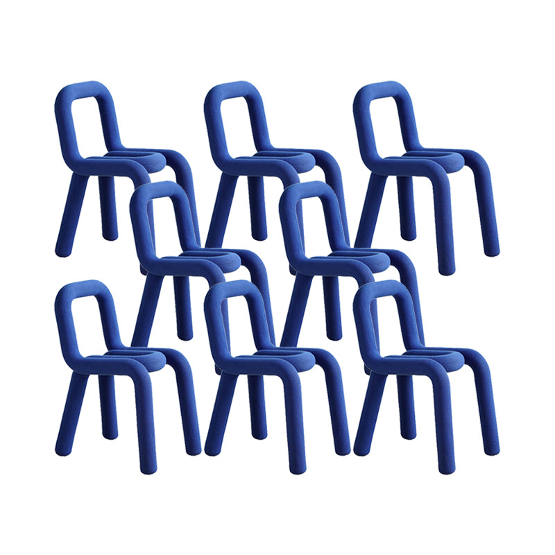 Modern Style Side Chair Open Back Indoor Dining Chair for Home