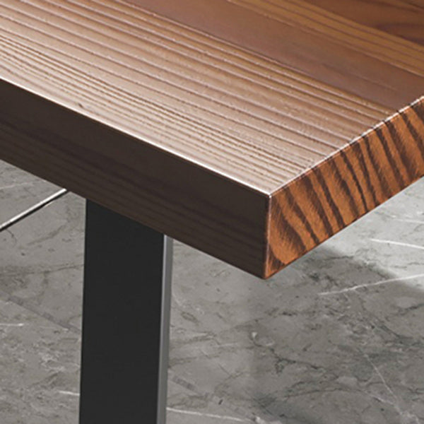 Industrial Rectangle Wood Dining Table 1/3/5/7 Pieces Dining Set for Dining Room