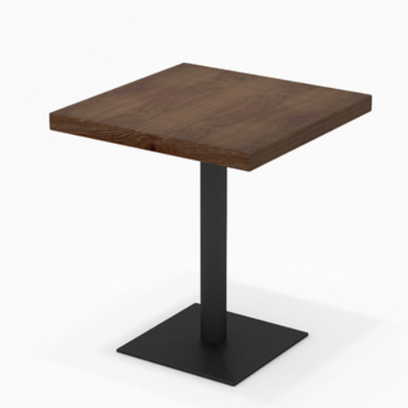 Industrial Rectangle Wood Dining Table 1/5/7 Pieces Dining Set for Barbecue Shop