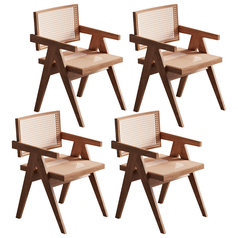 Modern Rectangle Wood Dining Table 1/2/4/5 Pieces Dining Set for Kitchen