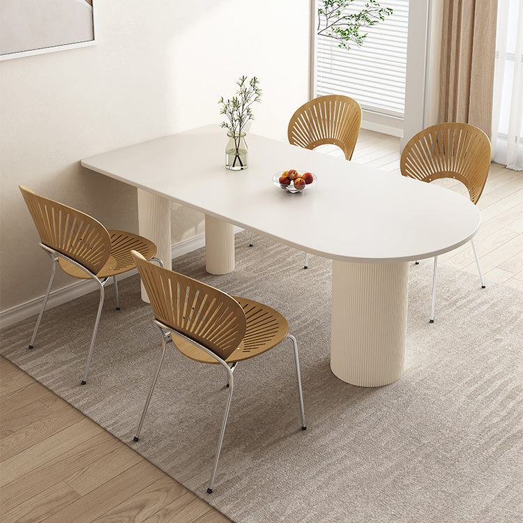 Dining Room Dinner Kitchen Table Contemporary Stone Dining Table