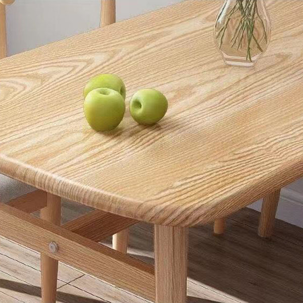 Dining Room Dinner Kitchen Table Oval Wooden 4 Legs Dining Table