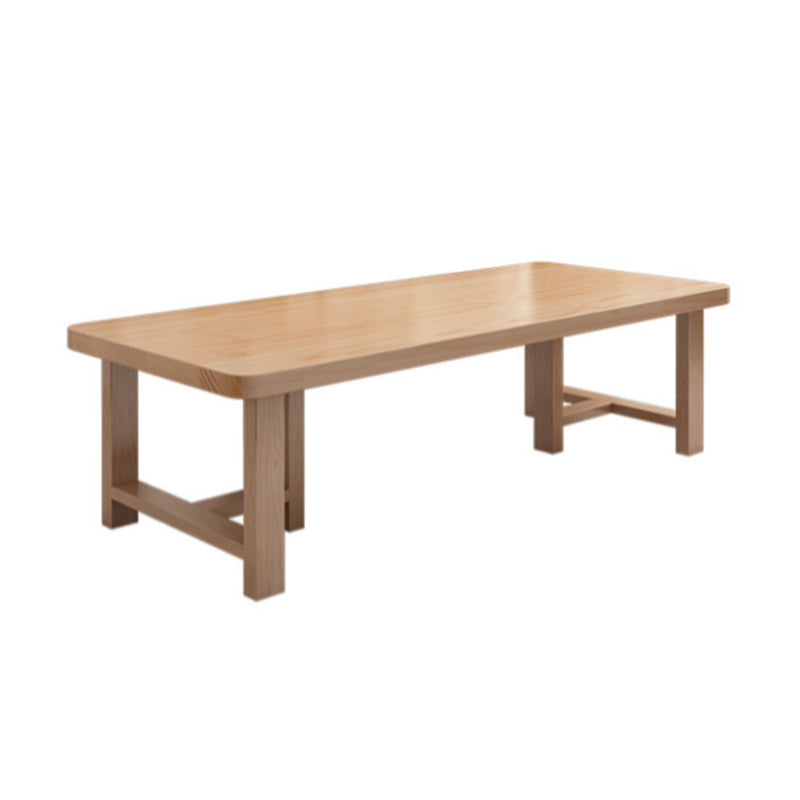 Modern Rectangle Wood Dining Table 1/4/5/6/7 Pieces Dining Set  for Dining Room