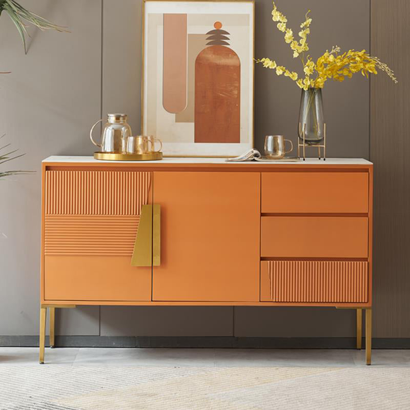 15.6 Inch Width Classic Glam Storage Chest Stone Storage Chest Dresser