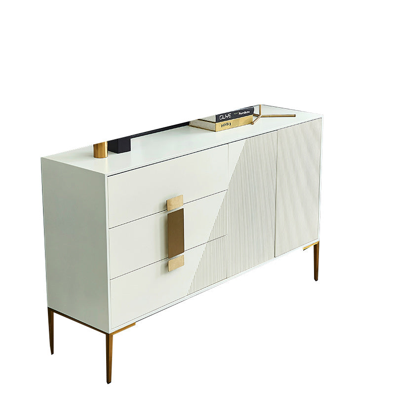 15.6 Inch Width Classic Glam Storage Chest Stone Storage Chest Dresser