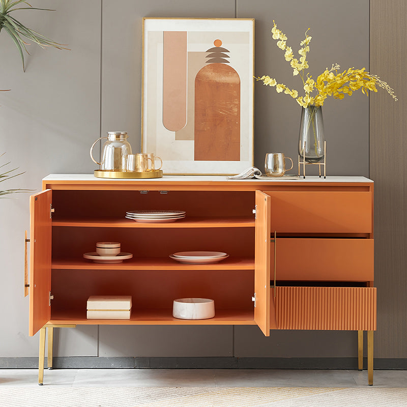 15.6 Inch Width Classic Glam Storage Chest Stone Storage Chest Dresser