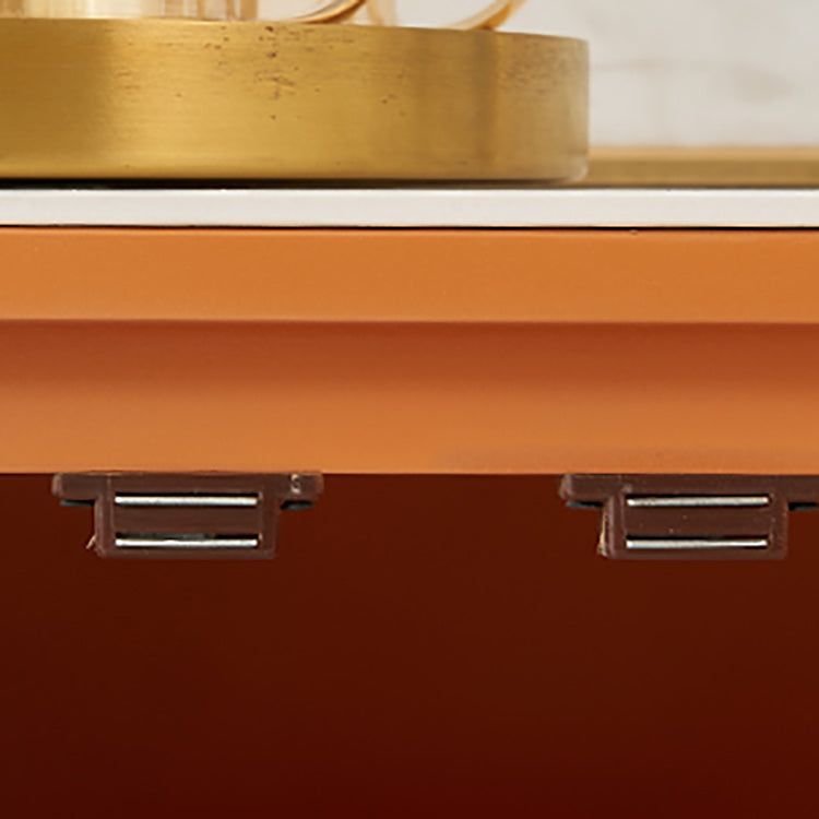 15.6 Inch Width Classic Glam Storage Chest Stone Storage Chest Dresser