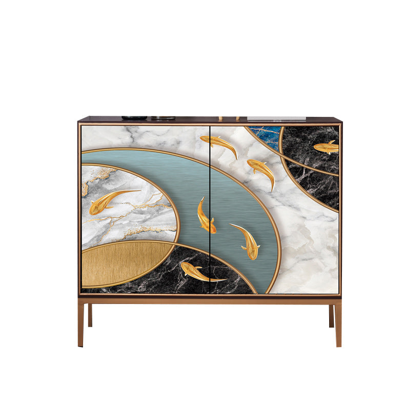 Classic Glam Dresser Solid Wood Storage Chest Dresser , 15.6 Inch Width