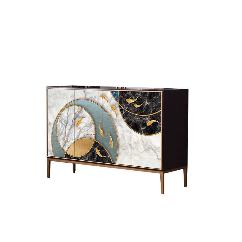 Classic Glam Dresser Solid Wood Storage Chest Dresser , 15.6 Inch Width