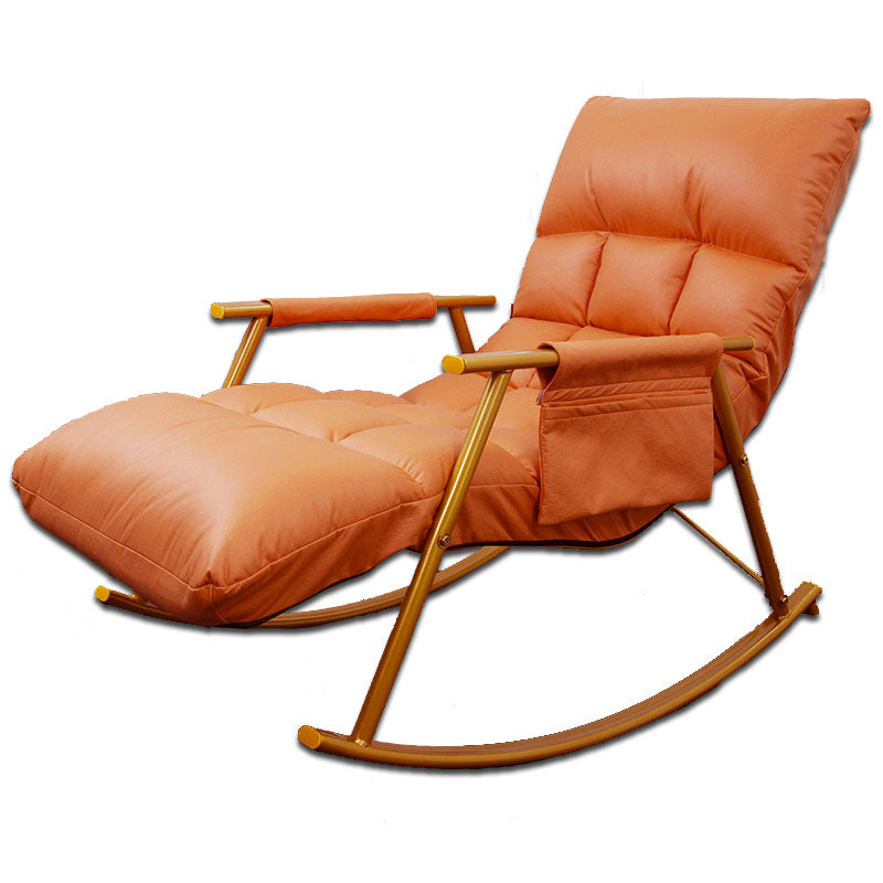 Single Modern Style Chaise Lazy Sofa Chair Lounge Leisure Rocking Chair