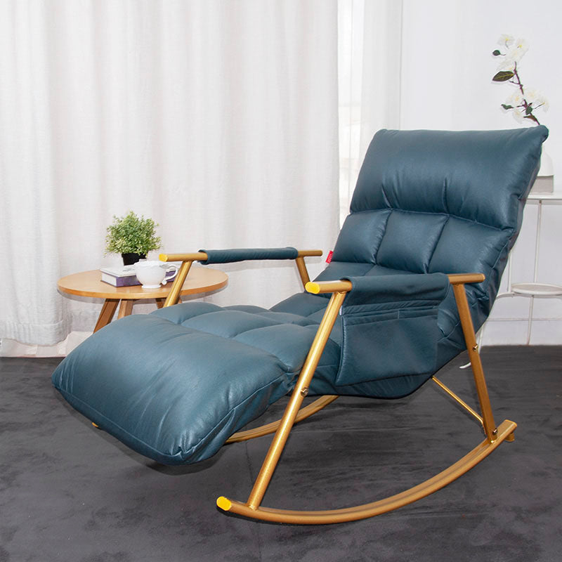 Single Modern Style Chaise Lazy Sofa Chair Lounge Leisure Rocking Chair