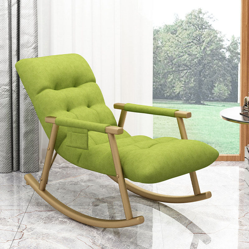 Contemporary Simple Sofa Rocking Chair Indoor Lazy Rocking Chair