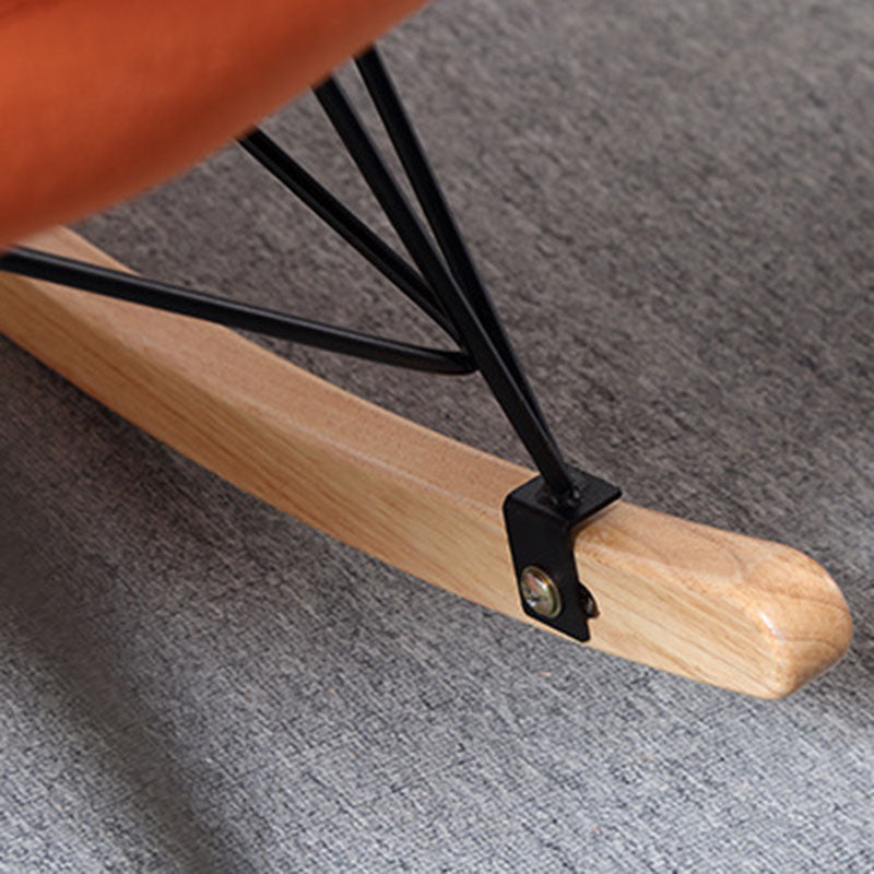 Light Luxury Single Chaise Lazy Sofa Chair Lounge Leisure Rocking Chair