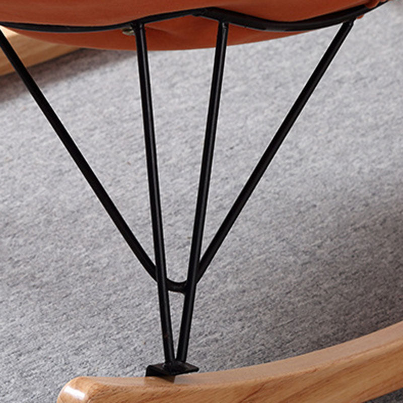 Light Luxury Single Chaise Lazy Sofa Chair Lounge Leisure Rocking Chair