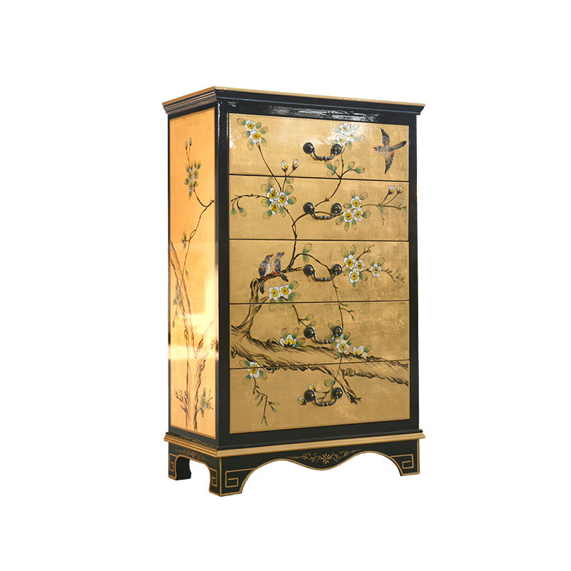 Classic Glam Dresser Solid Wood Storage Chest Dresser with 5/6/7/8/9 Drawers