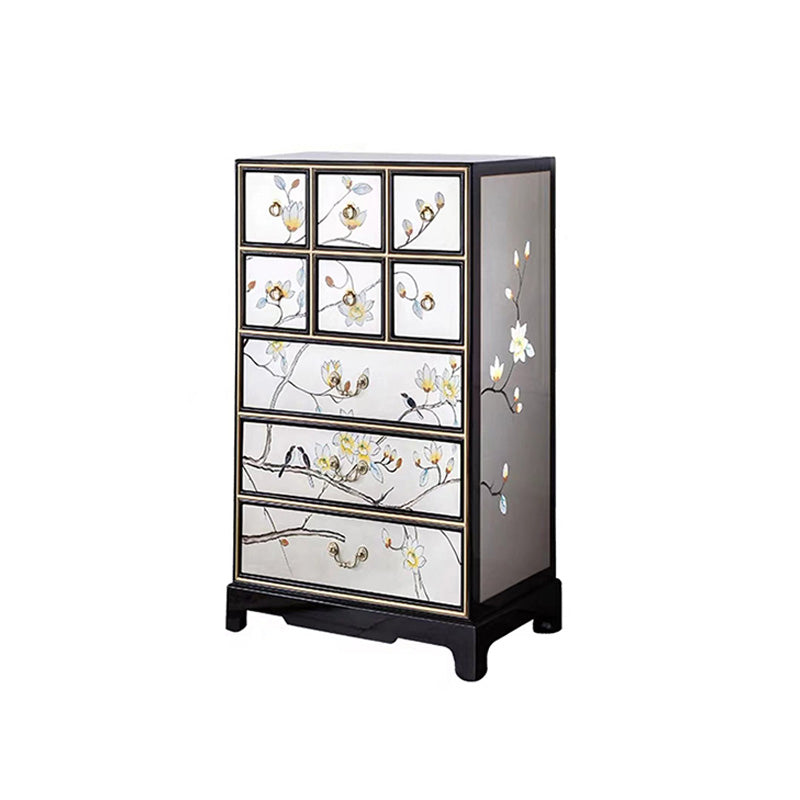 Classic Glam Dresser Solid Wood Storage Chest Dresser with 5/6/7/8/9 Drawers