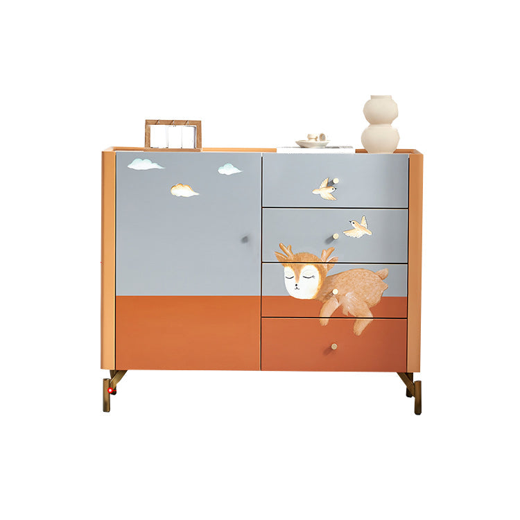 Classic Glam Storage Chest Stone Storage Chest Dresser for Bedroom