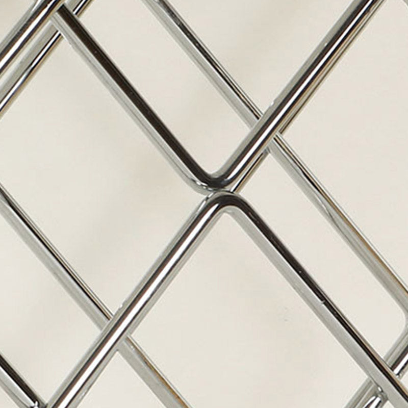 Metal Wine Bottle Rack Glam Style Wine Bottle Rack for Living Room