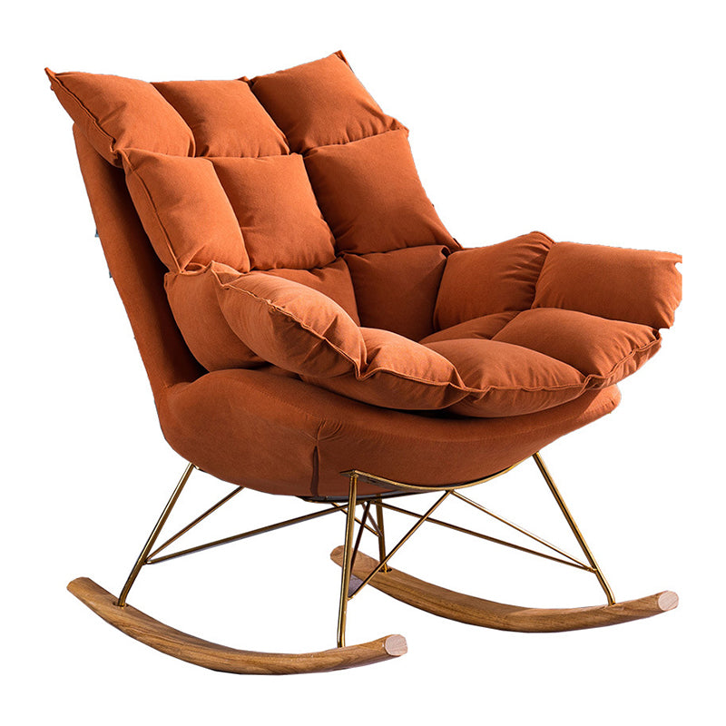 Single Lazy Sofa Rocking Chair Indoor Rocking Chair for Bedroom