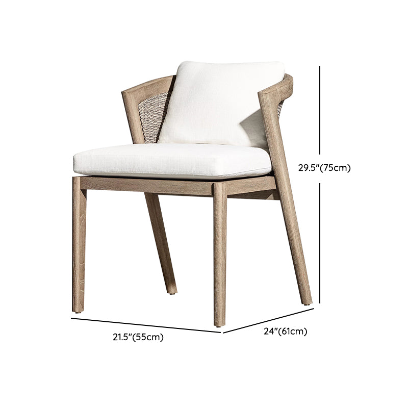 Rectangle Patio Dining Sets 1/2/5/7 Pieces Solid Wood Dining Table Set