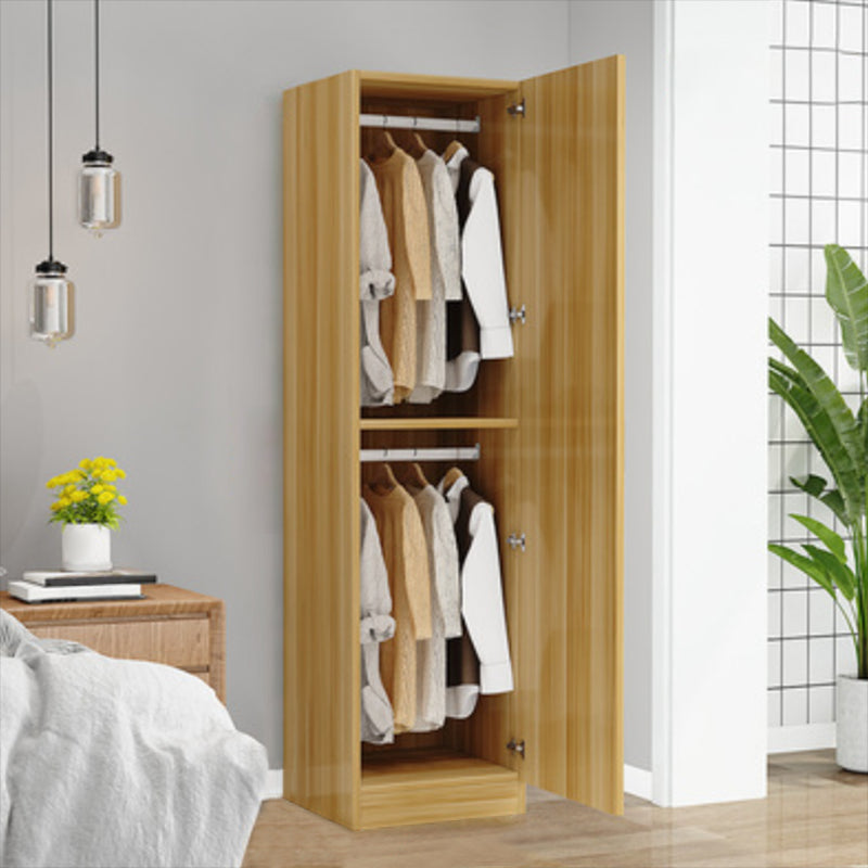 Matte Finish Cabinet with 1 Door Contemporary Manufactured Wood Storage Cabinet