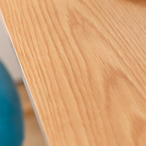 Contemporary Rectangle Bar Table Solid Wood Counter Height Bar Dining Table