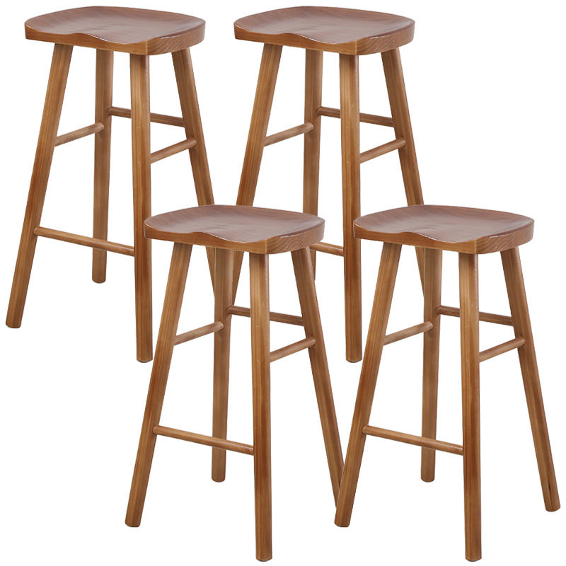 Armless Counter Stools Contemporary Counter Height Stools for Restaurant