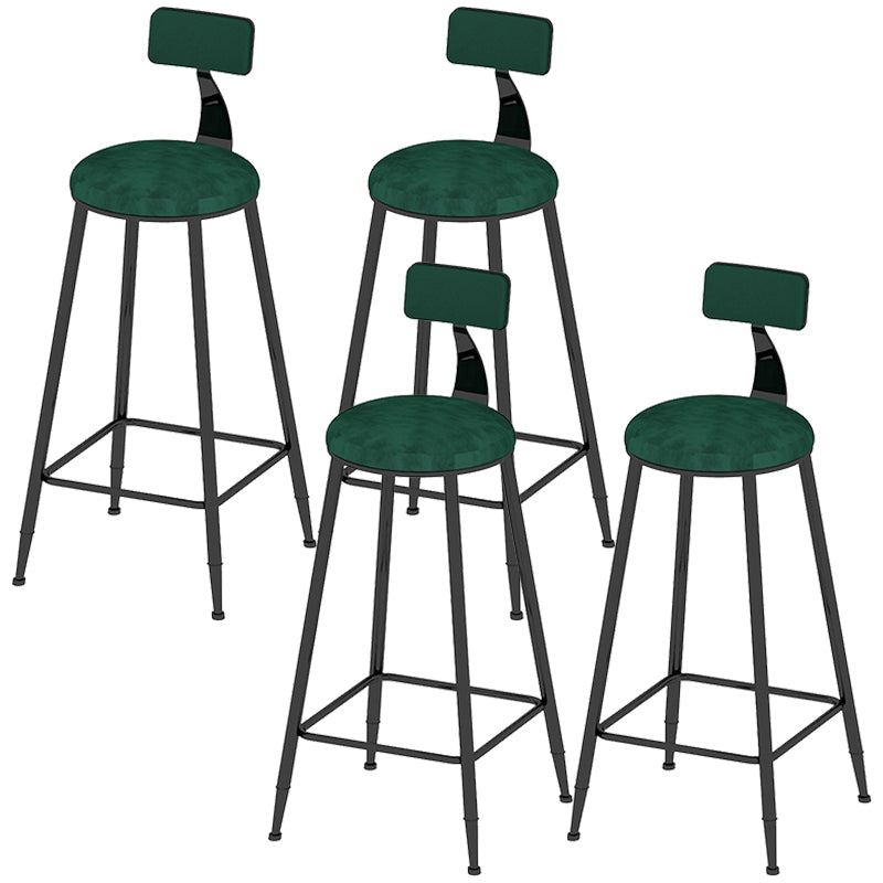 Industrial Counter and Bar Stool Armless Counter Height Stools