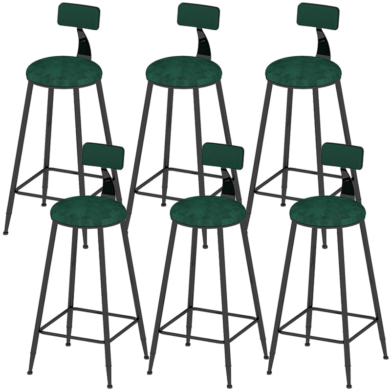Industrial Counter and Bar Stool Armless Counter Height Stools