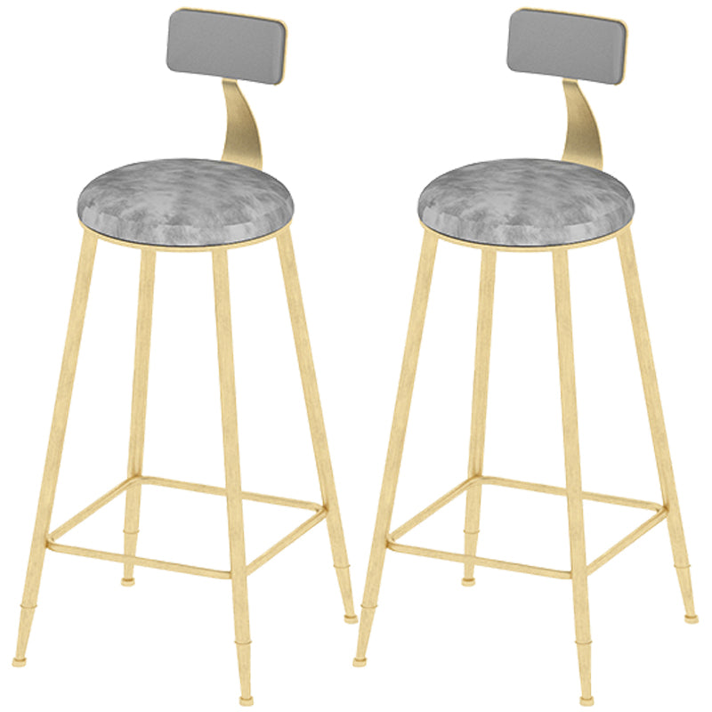 Industrial Counter and Bar Stool Armless Counter Height Stools