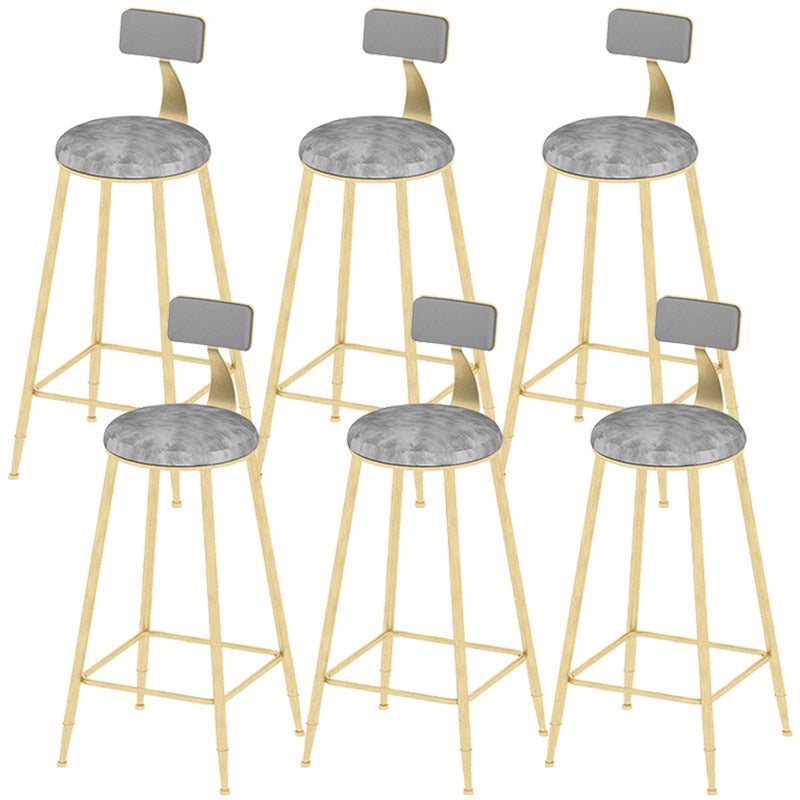 Industrial Counter and Bar Stool Armless Counter Height Stools