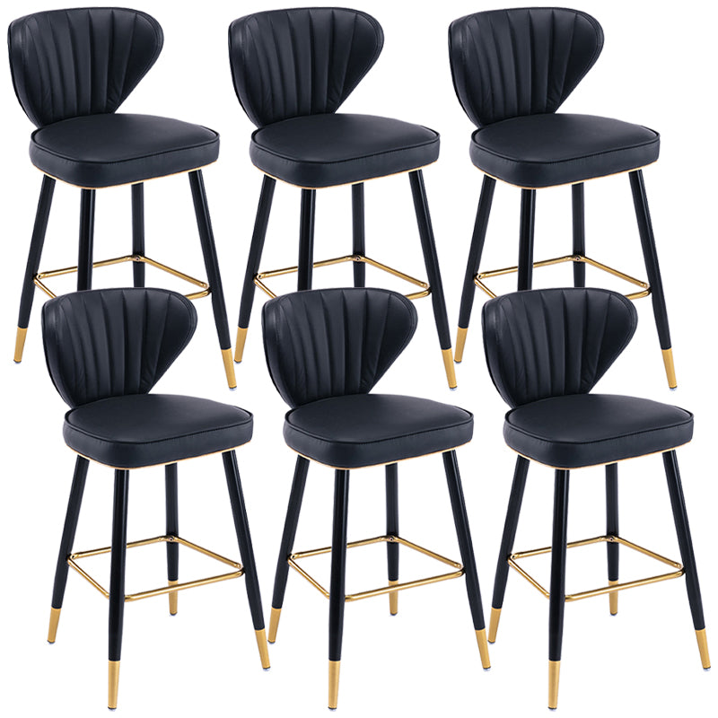 Industrial Counter Chair Low Back Counter Height Stools for Restaurant