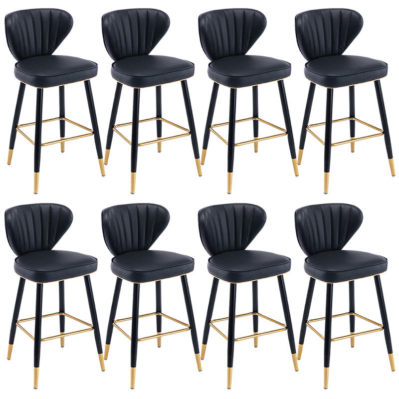 Industrial Counter Chair Low Back Counter Height Stools for Restaurant