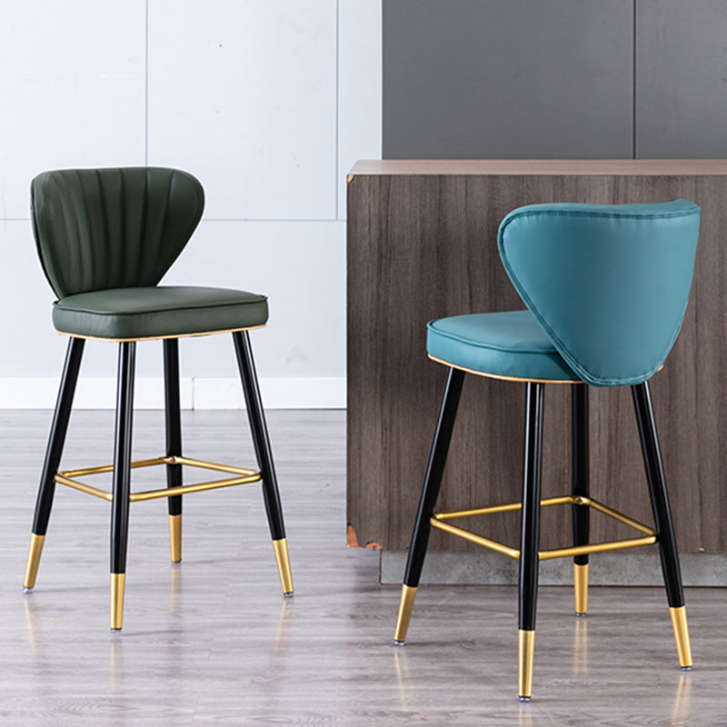 Industrial Counter Chair Low Back Counter Height Stools for Restaurant