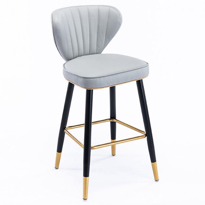 Industrial Counter Chair Low Back Counter Height Stools for Restaurant