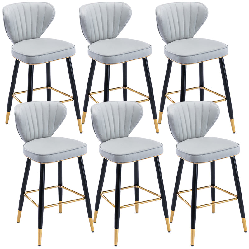 Industrial Counter Chair Low Back Counter Height Stools for Restaurant