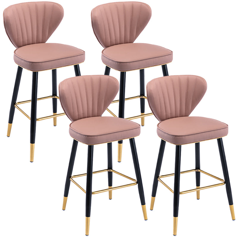 Industrial Counter Chair Low Back Counter Height Stools for Restaurant