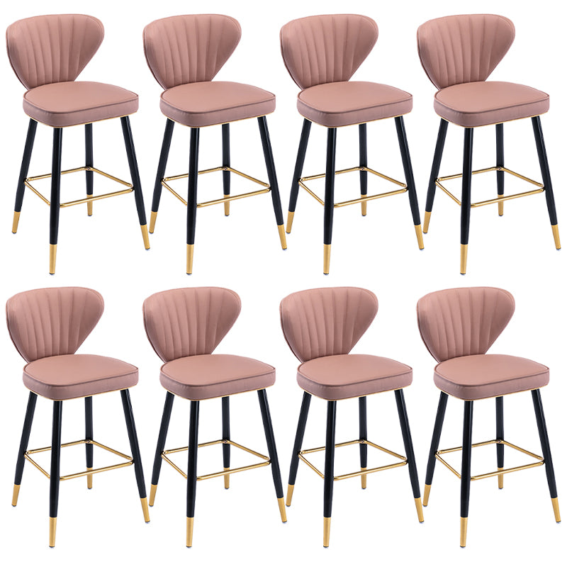 Industrial Counter Chair Low Back Counter Height Stools for Restaurant