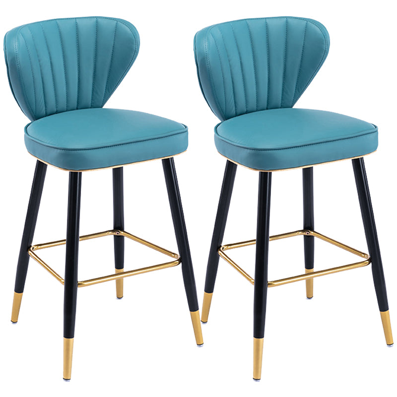Industrial Counter Chair Low Back Counter Height Stools for Restaurant