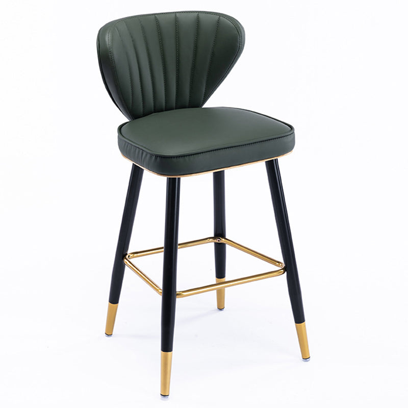 Industrial Counter Chair Low Back Counter Height Stools for Restaurant