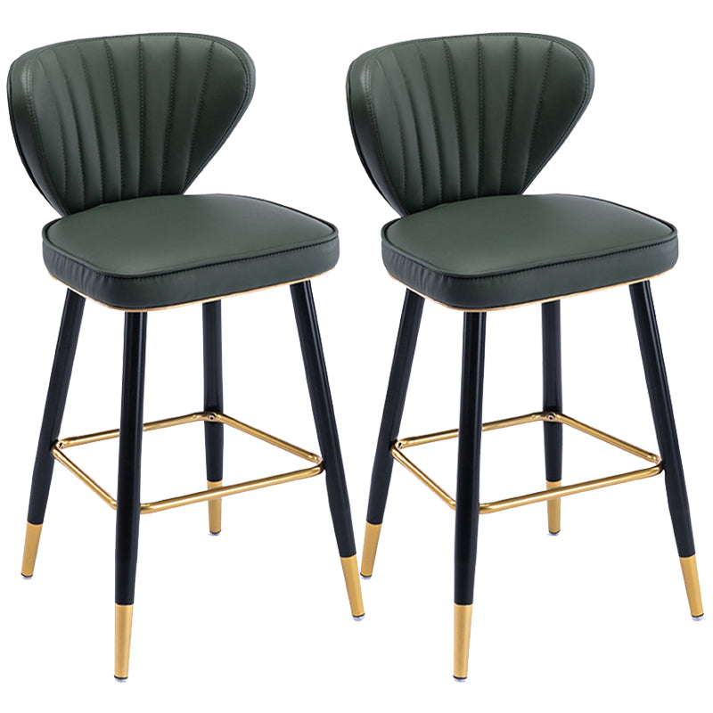 Industrial Counter Chair Low Back Counter Height Stools for Restaurant